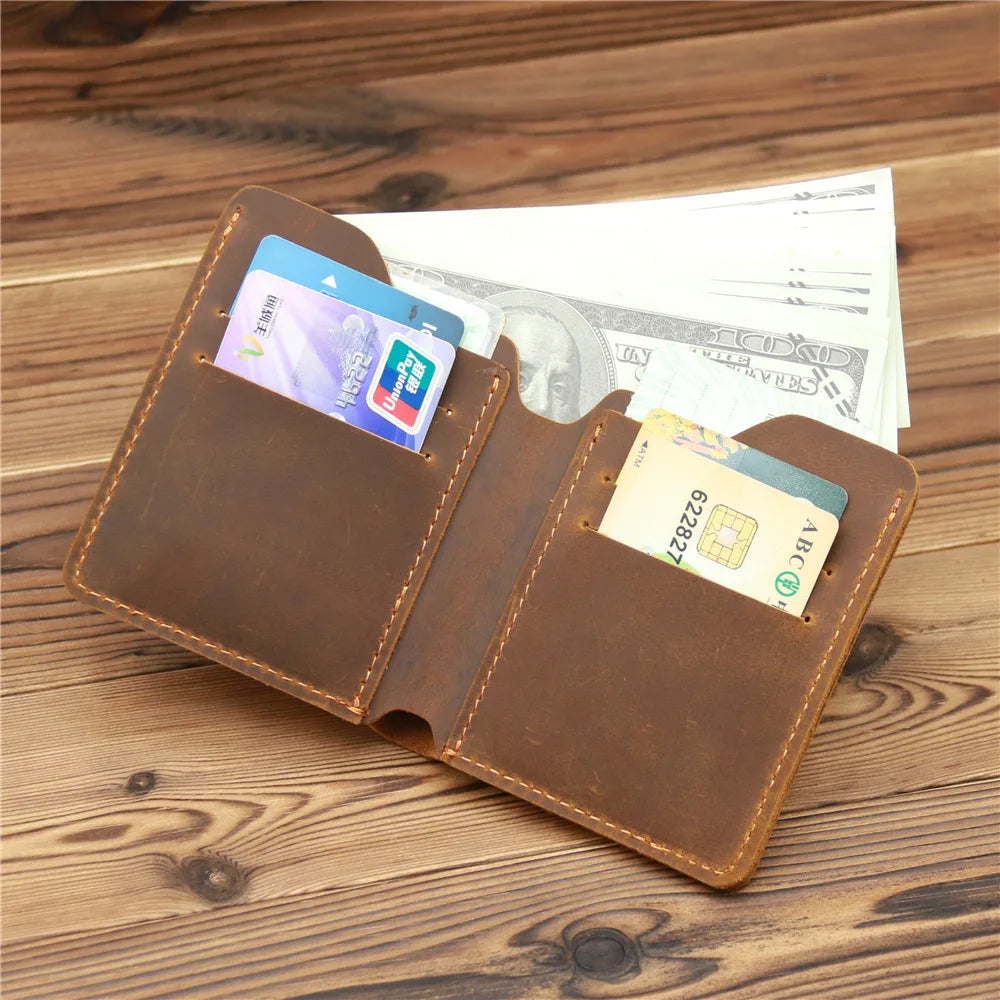 Vintage Men Leather Wallet