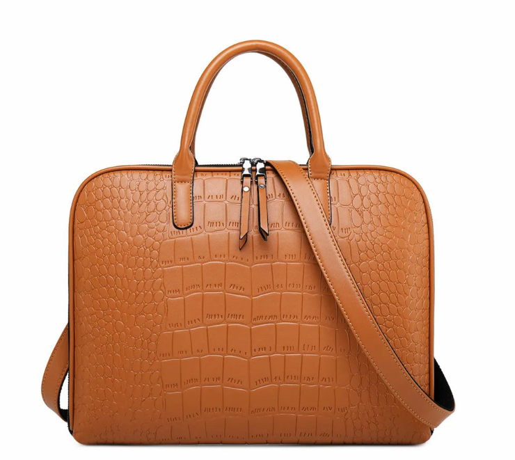 Ladies Leather Laptop Briefcases: Office Handbags for Women