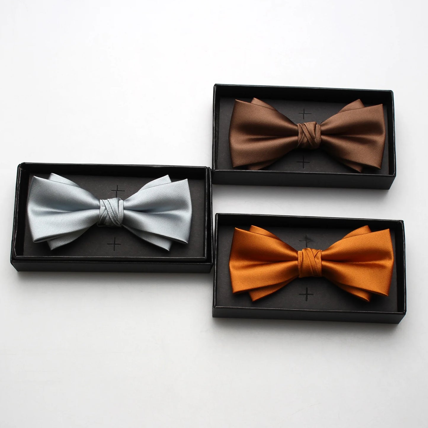 Men's Silk Double-Style Bow Tie: Versatile and Adjustable