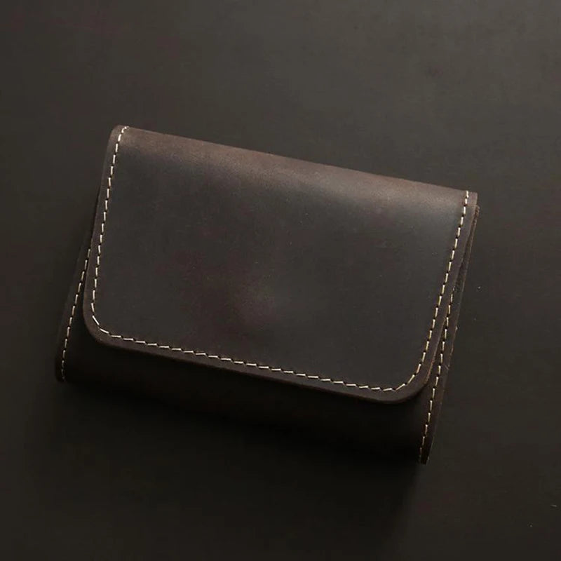 Genuine Leather Coin Pocket