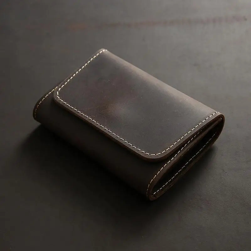 Genuine Leather Coin Pocket