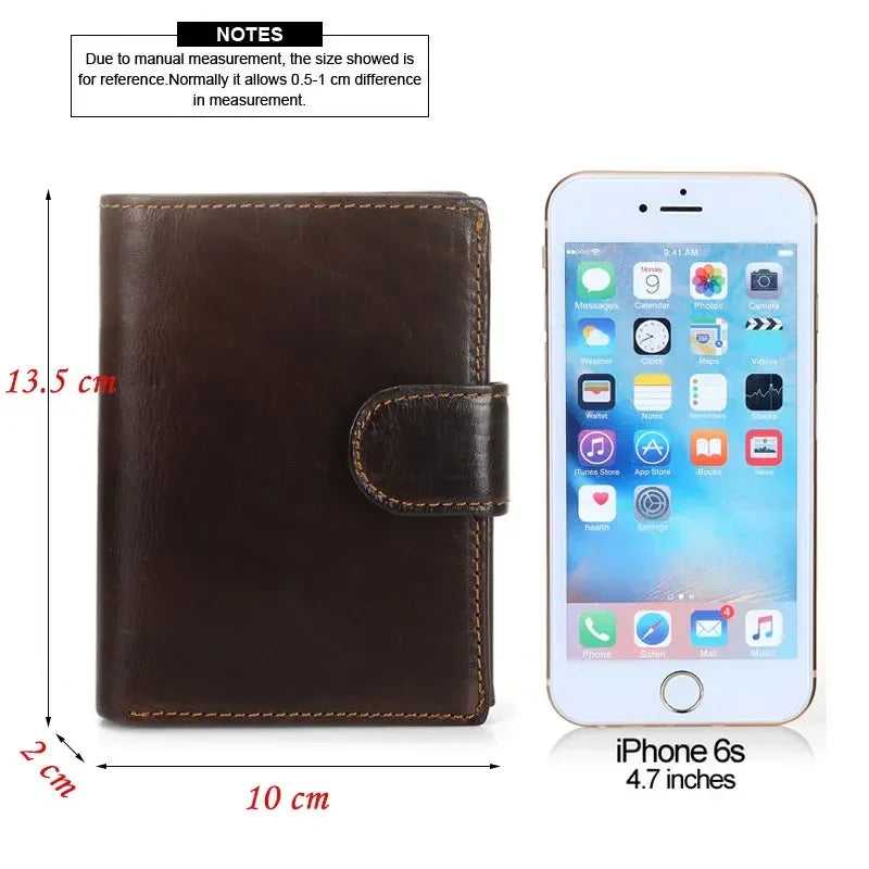 Cowhide Genuine Leather Wallet