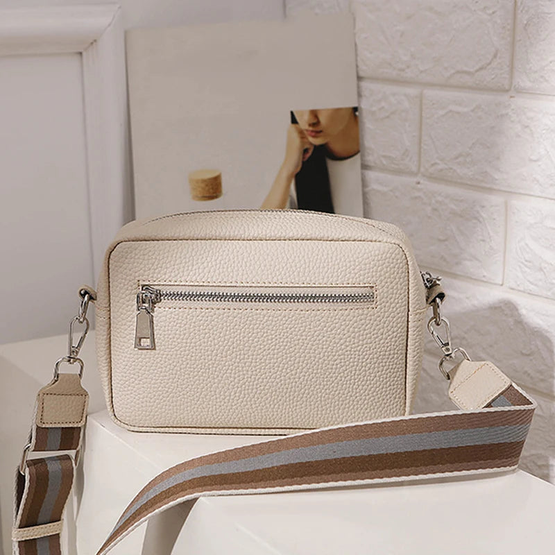 Luxury Design PU Leather Small Shoulder Crossbody Bag for Women