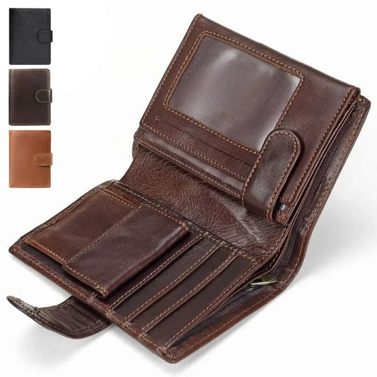 Cowhide Genuine Leather Wallet