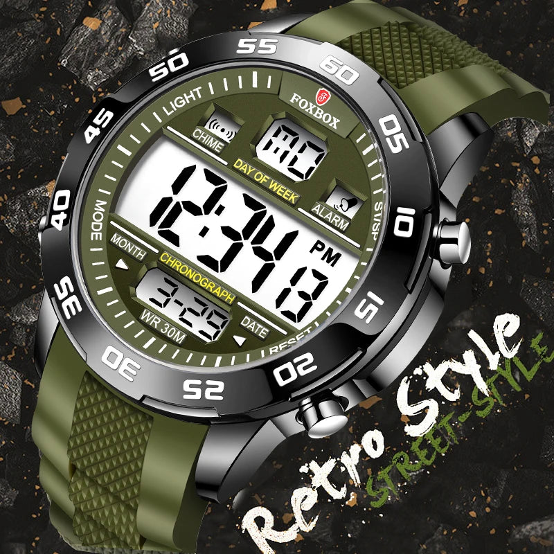 Foxbox Military Waterproof Wristwatch