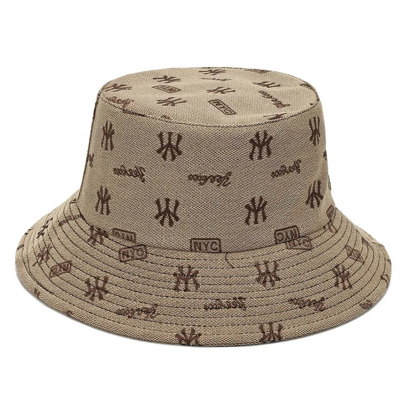 Men's Stylish Outdoor Sun Protection Bucket Hat: Panama Style for Fishing and More