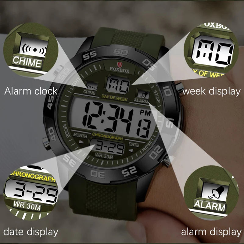 Foxbox Military Waterproof Wristwatch