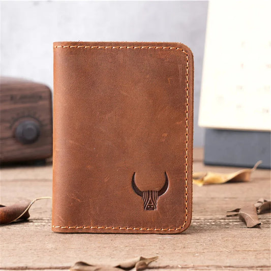 Genuine Cow Leather Men's Wallet