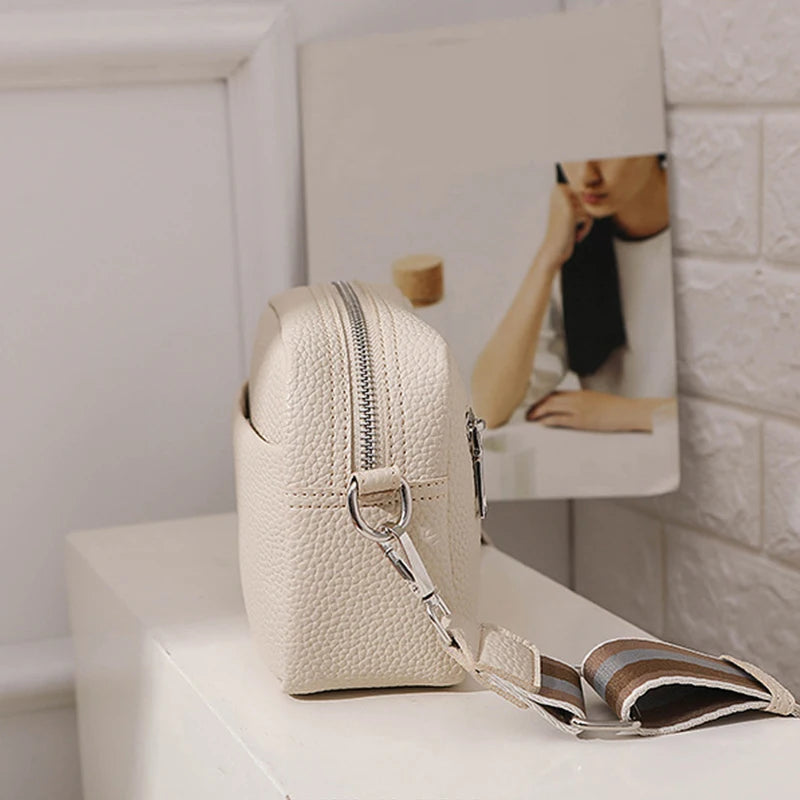 Luxury Design PU Leather Small Shoulder Crossbody Bag for Women