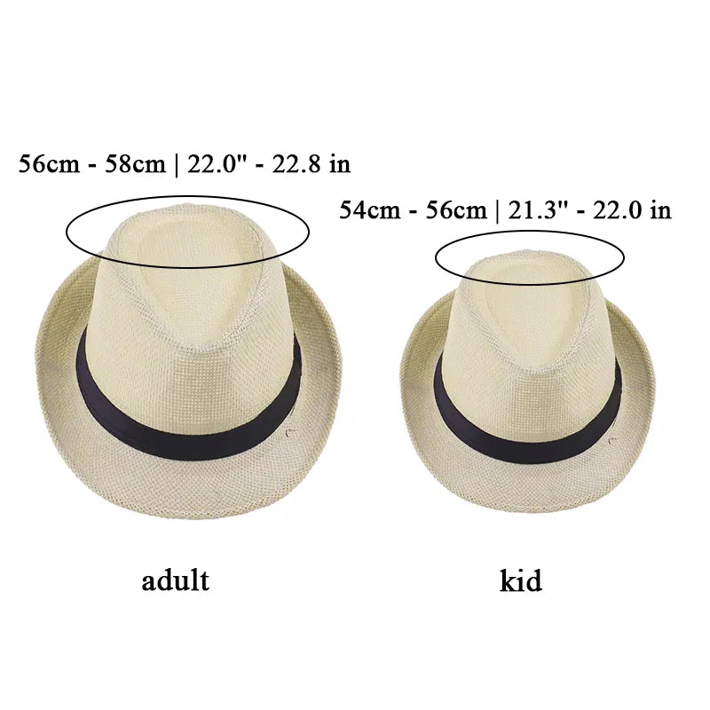 Men's Wide Brim Straw Sun Hat: Cowboy Summer Retro Panama Style for Holiday Travel, Journey, and Casual Elegance in Fedora Caps
