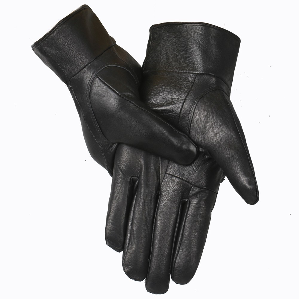 Men Genuine Leather Sheepskin Gloves