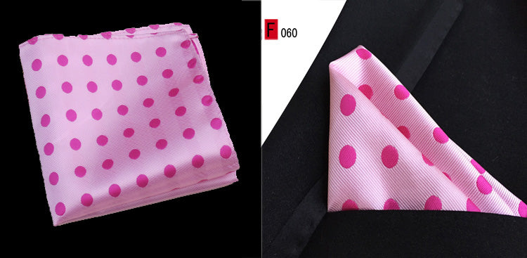Dotted Silk Pocket Squares