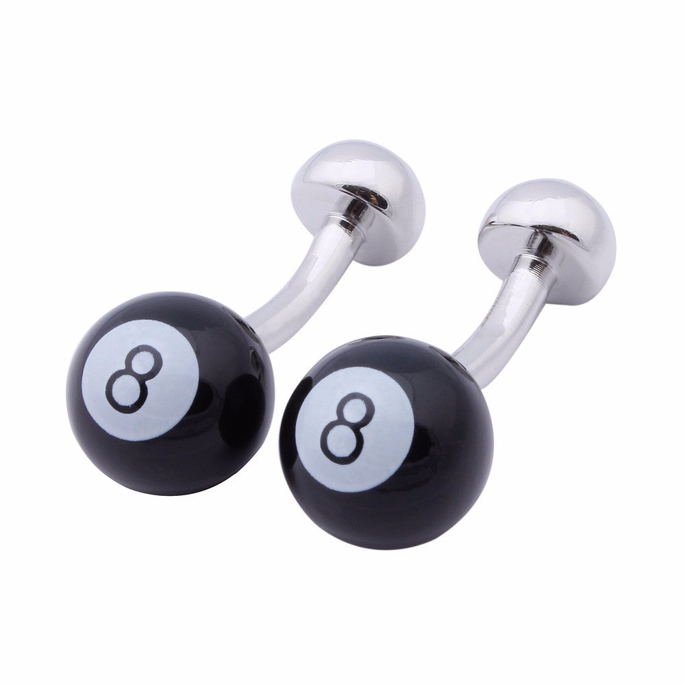 8 Ball Cufflinks