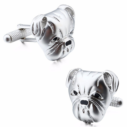 Bulldog Design Cufflinks