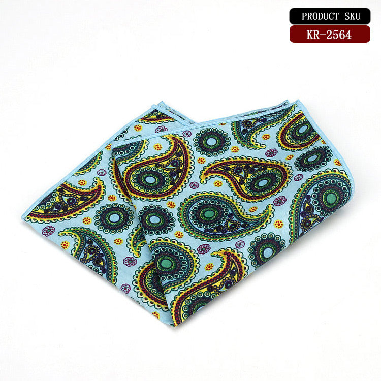 Paisley Cotton Handkerchief