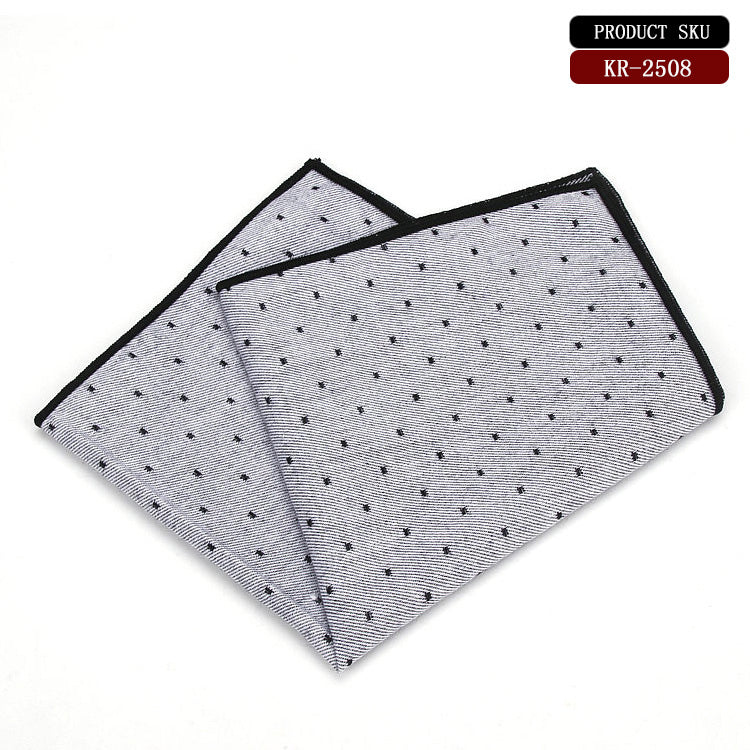 Dotted Cotton Pocket Square