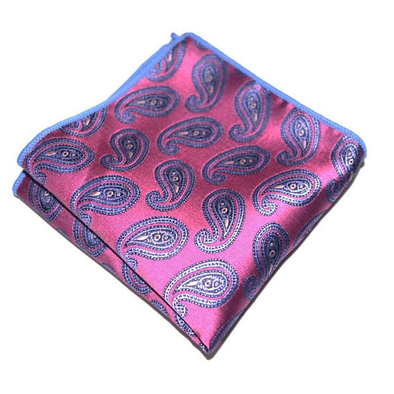 Paisley Floral Silk Handkerchief