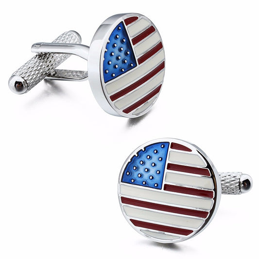 US National Flag Cufflinks