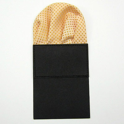 Dotted Polyester Silk Pre-folded Pocket Square