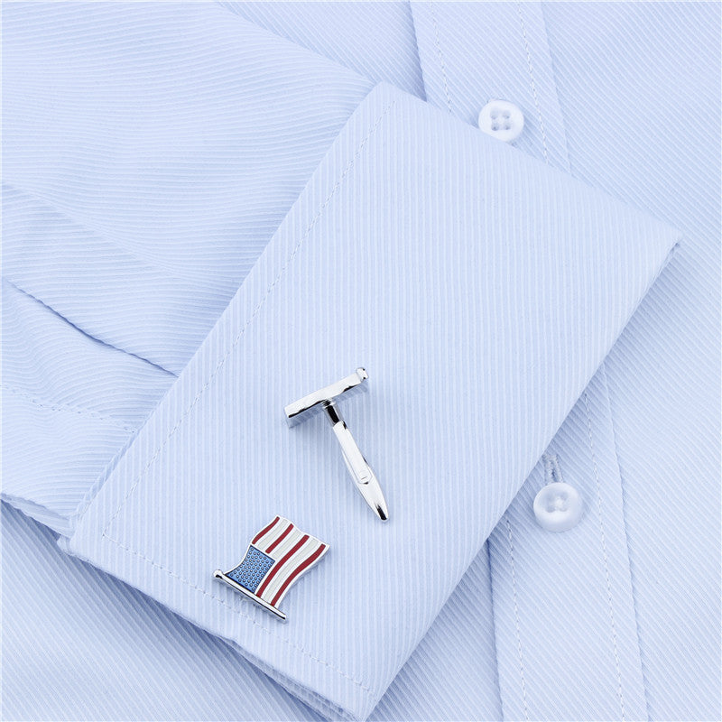 American Flag Cufflinks