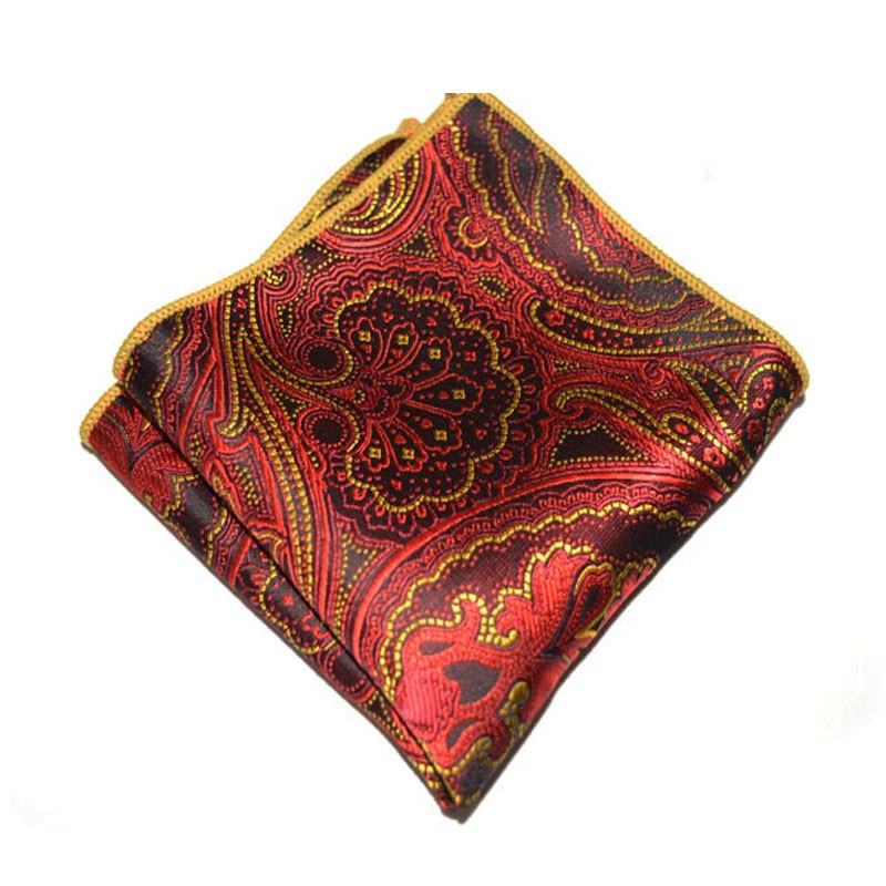 Paisley Floral Silk Handkerchief