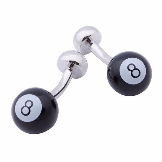 8 Ball Cufflinks