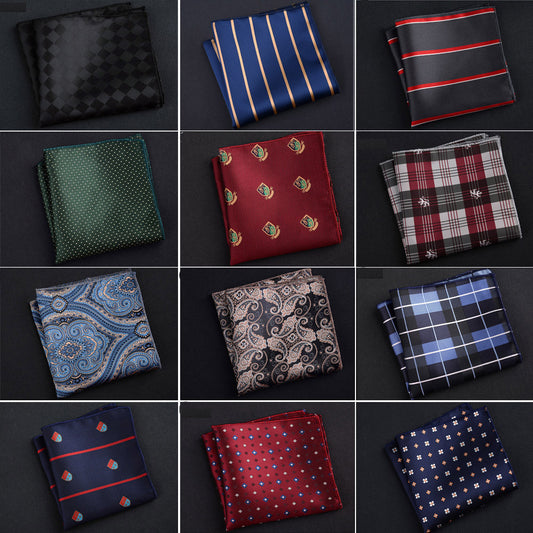 Men's Polyester Silk Handkerchiefs