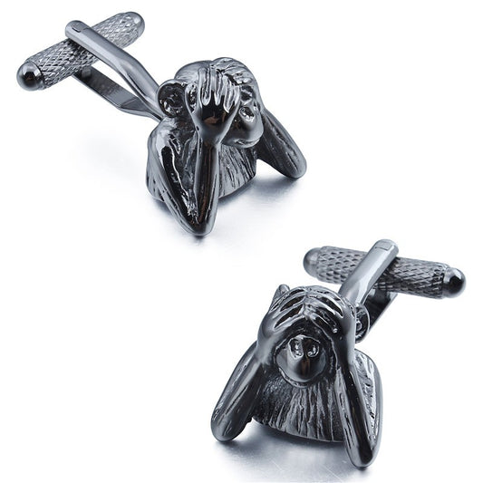 Monkey Cufflinks