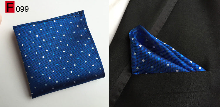 Dotted Silk Pocket Squares