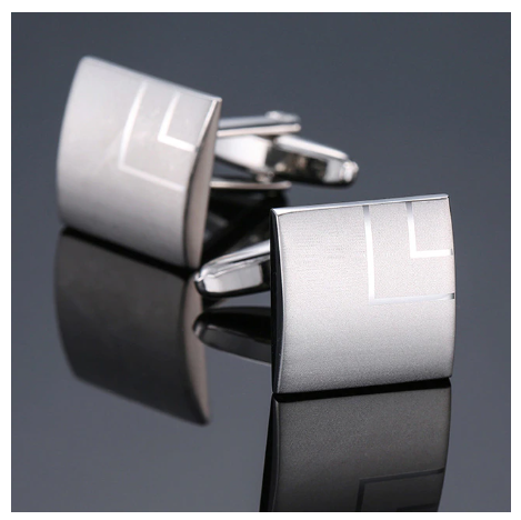 Geometric Metal Cufflink