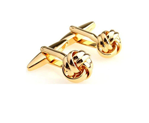 Love Silk Knot Cufflink