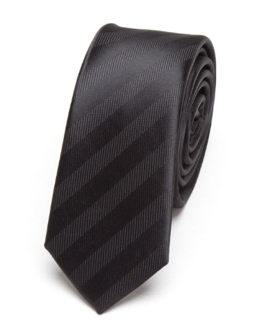 Silk Striped Slim Tie