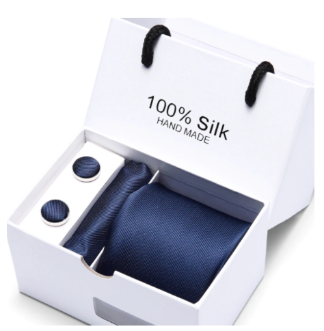 Silk Plain Tie Set