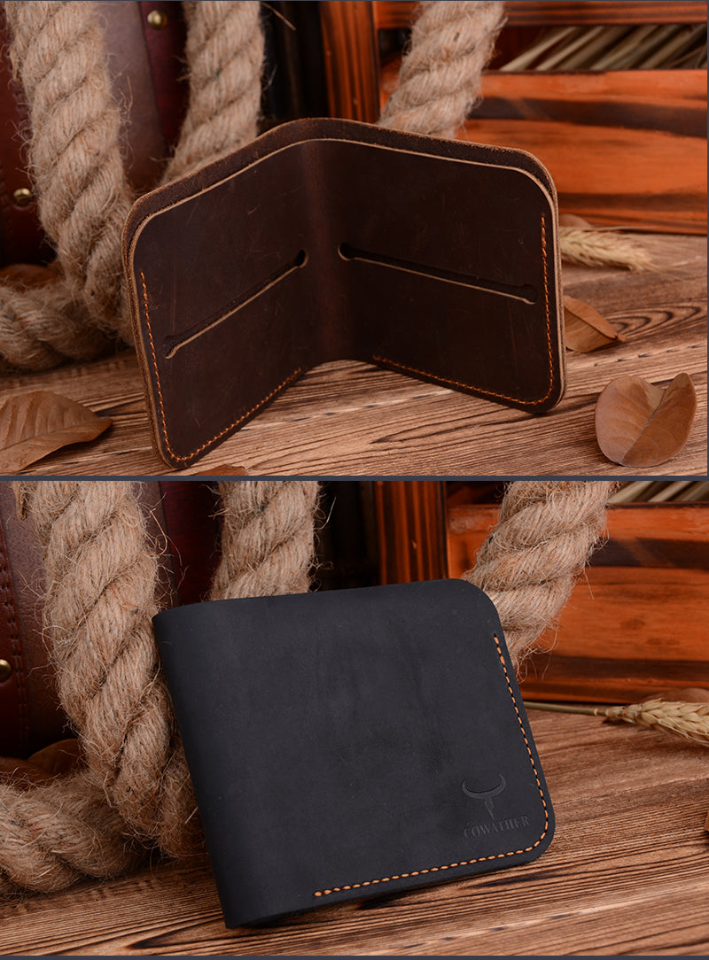 Small Genuine Leather Travel Wallet