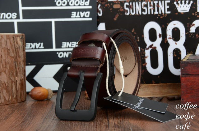 Cowather High Quality Genuine Leather Men's Belt - XF010