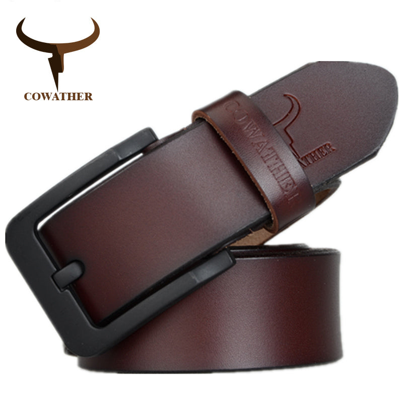 Cowather High Quality Genuine Leather Men's Belt - XF010