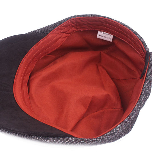 Solid Color Cotton Beret Hat