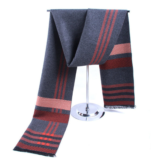 European Style Men's Cashmere Scarf