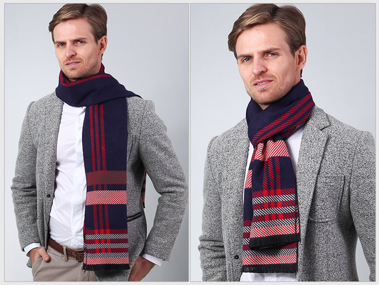 Men's european style on sale scarf