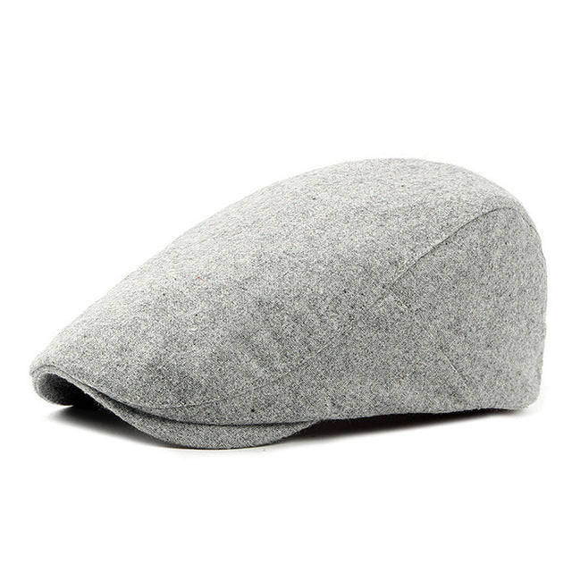 Adjustable Cotton Beret Hat